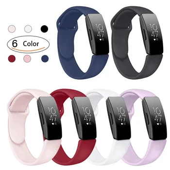 

Sports Silicone Strap For Fitbit Inspire HR Smart Bracelet wristband New Inspire breathable Silicone strap Accessories M23
