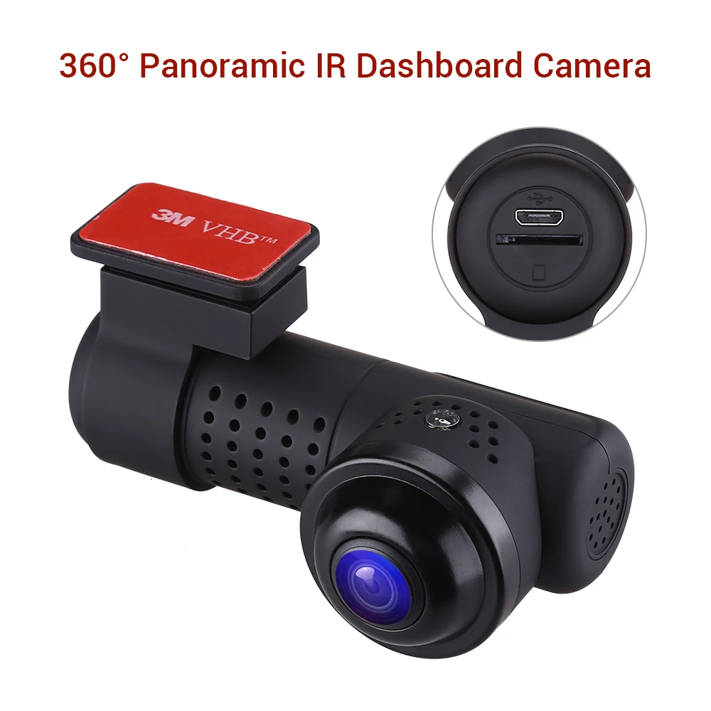 Blueskysea 360 ° Поворотная панорамная L9 автомобиля тире экшн-камера DVR(устройство цифровой записи) HD 2160P sony IMX326 автомобиля WI-FI Камера Ночное видение 24 часа в сутки для парковочной системы