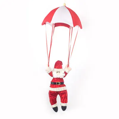 Nicro рождественские украшения для дома и потолка, парашют Санта Клауса, Smowman, новогодний подвесной кулон, сделай сам, вечерние украшения# Chr83 - Цвет: Santa Claus A