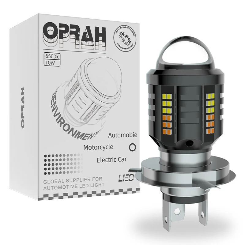 1PCSMotorcycleHeadlightLEDH4BulbsHiLoBeam20163570SMDMotoLED