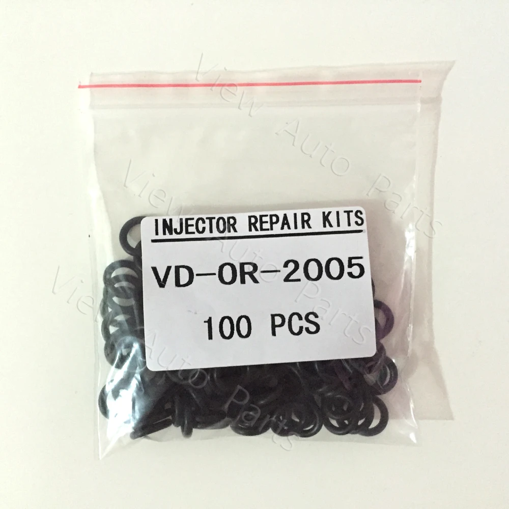 100 шт. резиновые прокладки для автомобильного топливного инжектора Mazda Mitsubishi