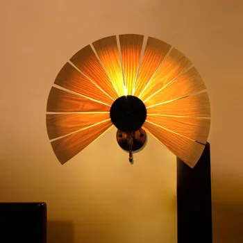 

Modern LED Wood Wall Lamp Home Decor Wall Light Fixture Bedroom Dining Living Room Bedside Corridor Hotel Wall Sconce Lamps