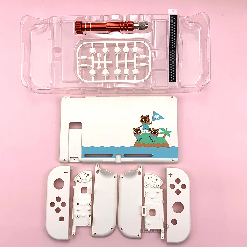 Животное пересечения для Nintendo консолью коммутатора Замена Корпус бампер