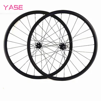 

YASE 27.5er XC carbon wheels 38.5x28mm asymmetry carbon wheelset 27.5 wheelset FASTace DH825 100x15 142x12mm bicycle disc wheel