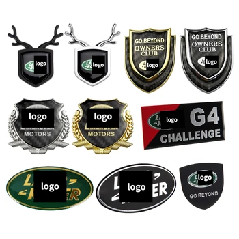 

Car Stickers Trunk Badge for Land Rover Logo Defender 110 Discovery 3 4 Freelander 1 2 Range Rover Sport Evoque L322 Vogue Velar