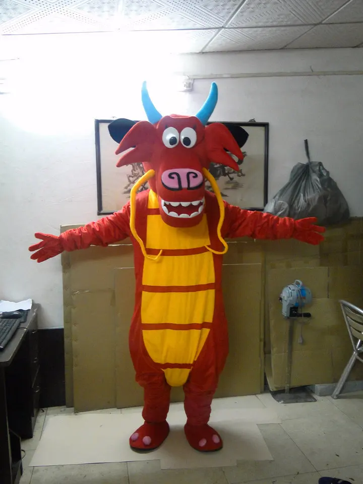 

Factory direct sale ren king dragon doll Mascot Costume Adult Halloween Birthday party cartoon Apparel Cosplay Costumes