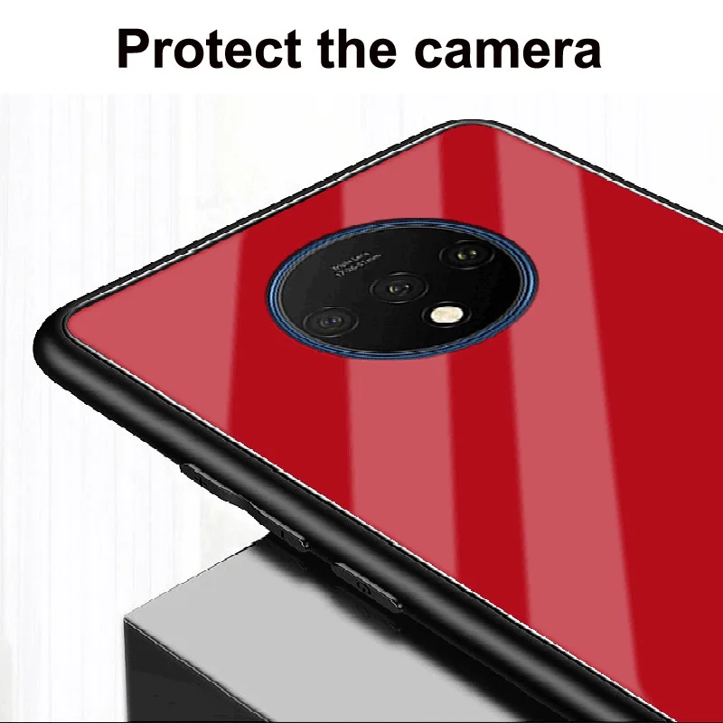 Чехол s для oneplus 7 t чехол One Plus 7 t чехол из закаленного стекла задний бампер oneplus 7 t 1+ 7T 1+ 7 t чехол для телефона оболочка для oneplus 7 t 7 t