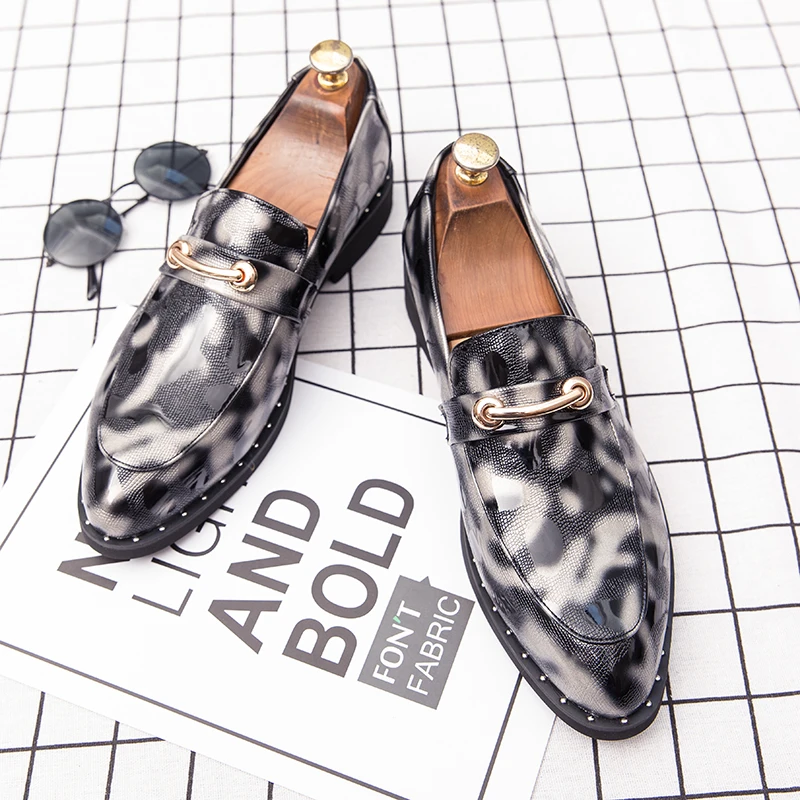 Mens Loafer Shoe Genuine Leather Custom Luxury Handmade Office Formal Wedding Party Original Design Vintage Retro Casual Shoes | Обувь