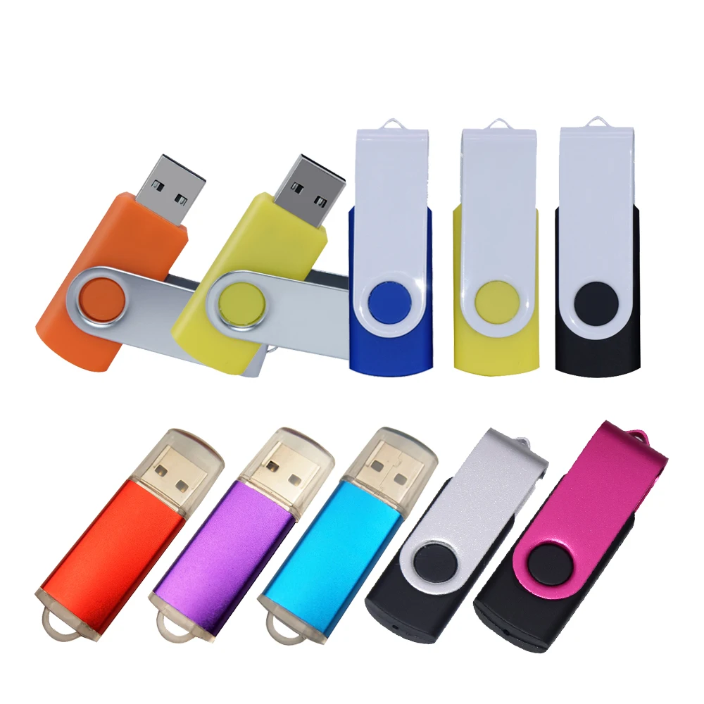 Металлический флеш-накопитель 64 ГБ 128 реальный объем usb-накопитель 4 8 16 32 для