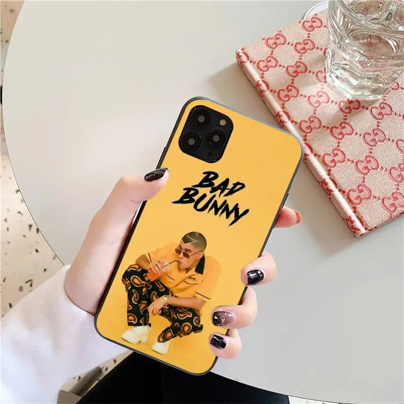 Роскошный чехол для телефона Yinuoda Bad bunny candy iPhone 11pro MAX 8 7 6 6S Plus X XS 5 5S SE XR Fundas