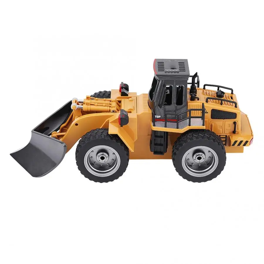 1/18 2,4G 6CH RC инженерный грузовик с дистанционным управлением строительный автомобиль игрушка с крутым светильник эффект для мальчиков подарок для взрослых