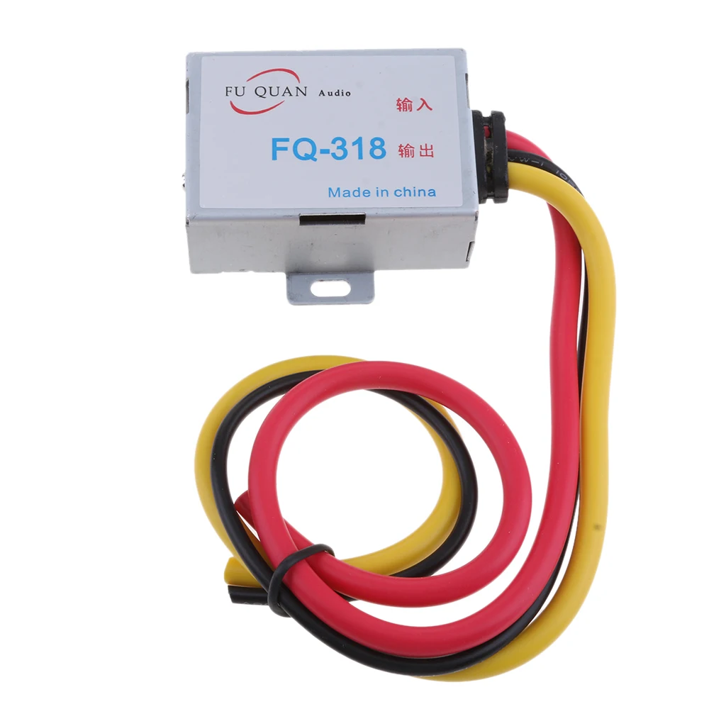 Car Audio Filter Amplifier Noise Suppressor Reducer GPS Head Unit DC 12V