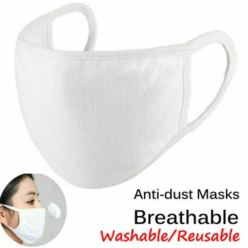 

5 layers Cotton Face Mask Breathable Mascherine Reusable Anti Pollution Anti-fog Anti-Dust Face Mask Adult/Child Face Mask