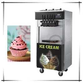 Коммерческий автоматический RL-112Y 20л/ч Настольный аппарат для мороженого, машина для твердого мороженого, новая машина для мороженого, машина для мороженого