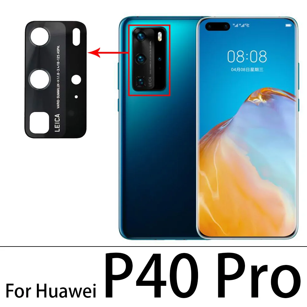 Premium Rear Camera Lens Glass with Adhesive Replacement