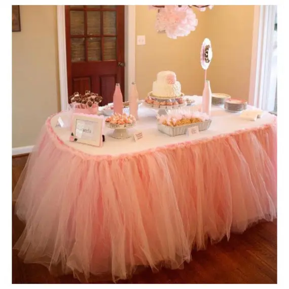 Round/Rectangle Sequin Tablecloth Glitter Table Cloth For Wedding Decoration Party Banquet Home Decor Home Tea Dining Tablecloth