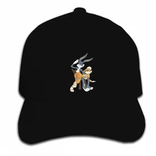 Принт бейсбольная кепка под заказ хип хоп Мода Womens_Mens Bugs кролик Забавный 3D принт Повседневный солнцезащитный козырек Кепка