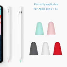5 шт защитный чехол для Apple Pencil Силиконовая Защитная пленка для Apple Penpoint карандаш Ⅰ/Ⅱ