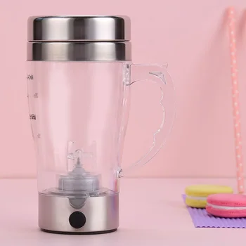 

Electric Protein Shaker Chargeable Integrated Protein Storage Container Automatic Mixing Coffee Cup TP899