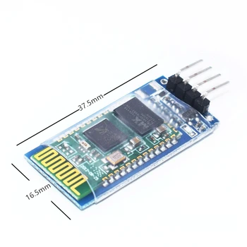 

Free shipping! 10PCS HC06 HC-06 Wireless Serial 4 Pin Bluetooth RF Transceiver Module RS232 TTL bluetooth module H34