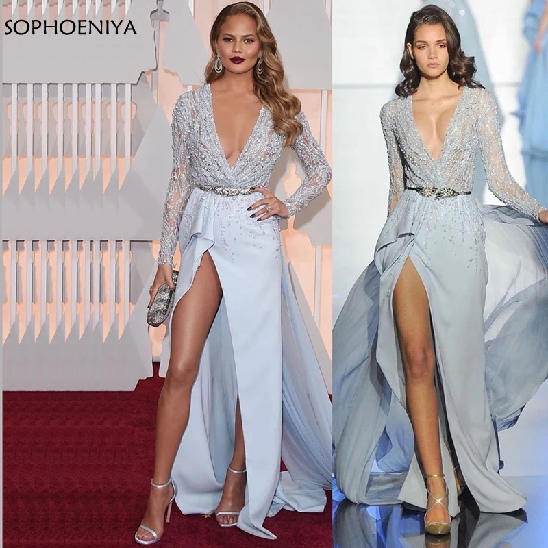 Новое поступление, длинное вечернее платье с v-образным вырезом,, Vestido elegante, вечернее платье, вечерние платья Дубай, es