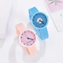 

2021 New Sports Children Watches for Boy Girl Waterproof Swimming Wristwatch Kids Silicone Quartz Cute Small Chrysanthemum Watch
