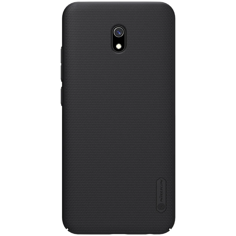 Черный Для Xiaomi Redmi 8A 7A 7 6A 6 Pro Чехол Nillkin матовый щит Жесткий PC задняя крышка для Xiaomi Redmi 8A 7A 6A 5A 7 6 Pro Чехол для телефона - Цвет: Черный