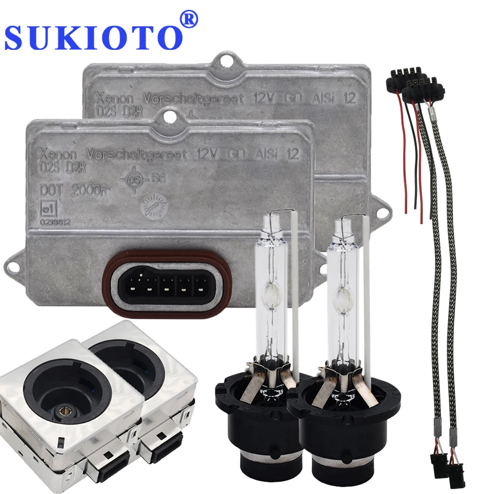 SUKIOTO OEM 5DV 008 290-00 5DV00829000 5DV008290-00 Xenon D2S D2R HID Headlight Ballast Kit Xenon D2 Auto Car Light HID Bulb (3)
