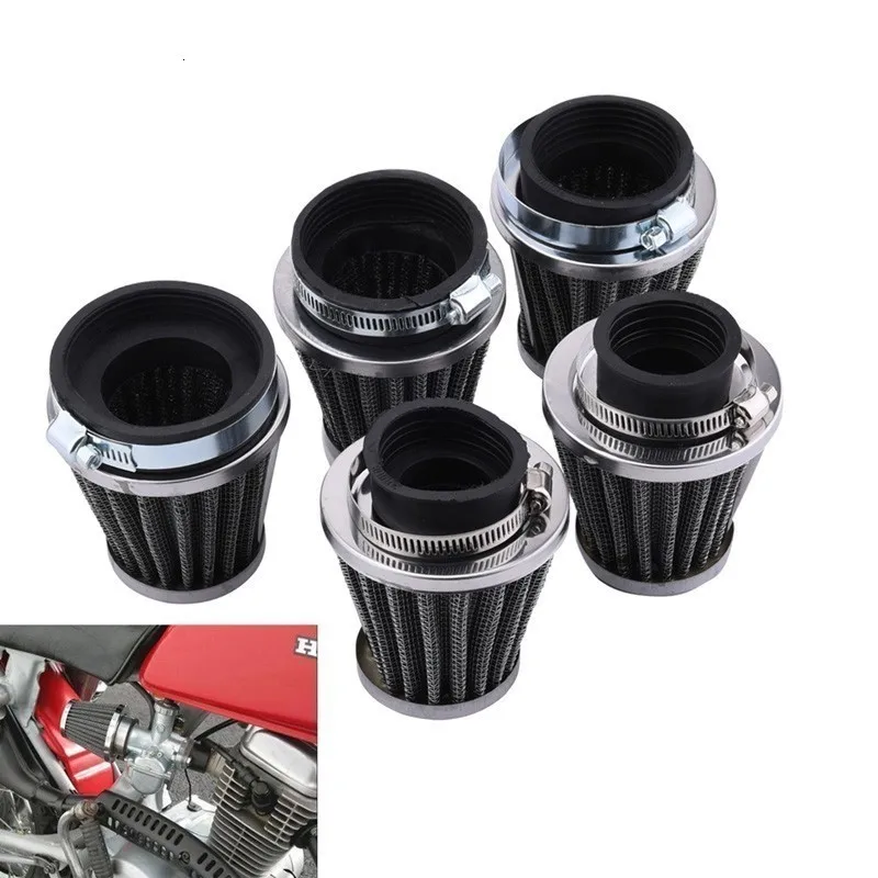 

35/39/48/54/60mm Universal Air Filter Intake Kit Mushroom Head Air Filter Cleaner For Off-road Motorcycle ATV Quad Dirt Bike