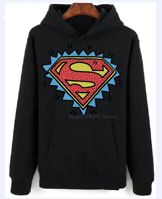 Junk Food Superman Logo Men S Hoodies Tops Summer Cool Funny