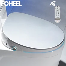 FOHEEL, новинка, 5 цветов, wc Auto SPA, умное сиденье для унитаза, умная ручка, HD светодиодный дисплей, крышка для унитаза, электронное биде для туалета, крышка