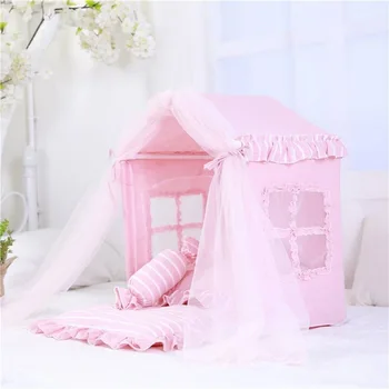 

Pet Supplies Pet Tent House Dismantled And Washed In The Lovely Princess Teddy Kennel Cat Dog