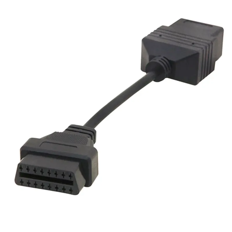 Автомобильный OBD II кабель для Toyota 17Pin и 22Pin штекер для 16Pin OBD 2 Женский Диагностический разъем для Toyota 17 Pin 22 Pin адаптер OBDII
