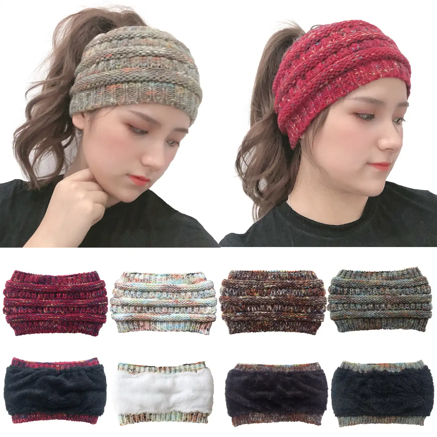 cable knit ear warmer