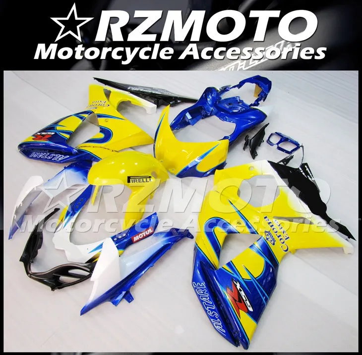 Мотоциклетный обтекатель abs комплект для Suzuki GSXR1000 K9 L2 2009- год корпусные детали moldStore № 0605