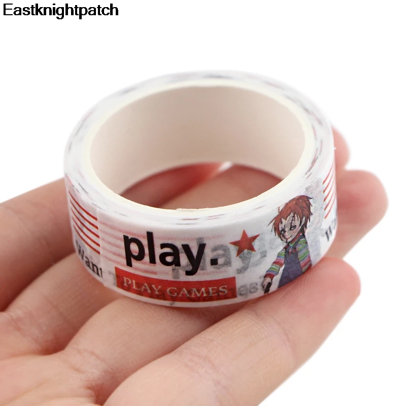Детская игра DIY Скрапбукинг альбом лента украшение Васи бумага маскирующая Лента Печатный узор наклейка школьные принадлежности E1131