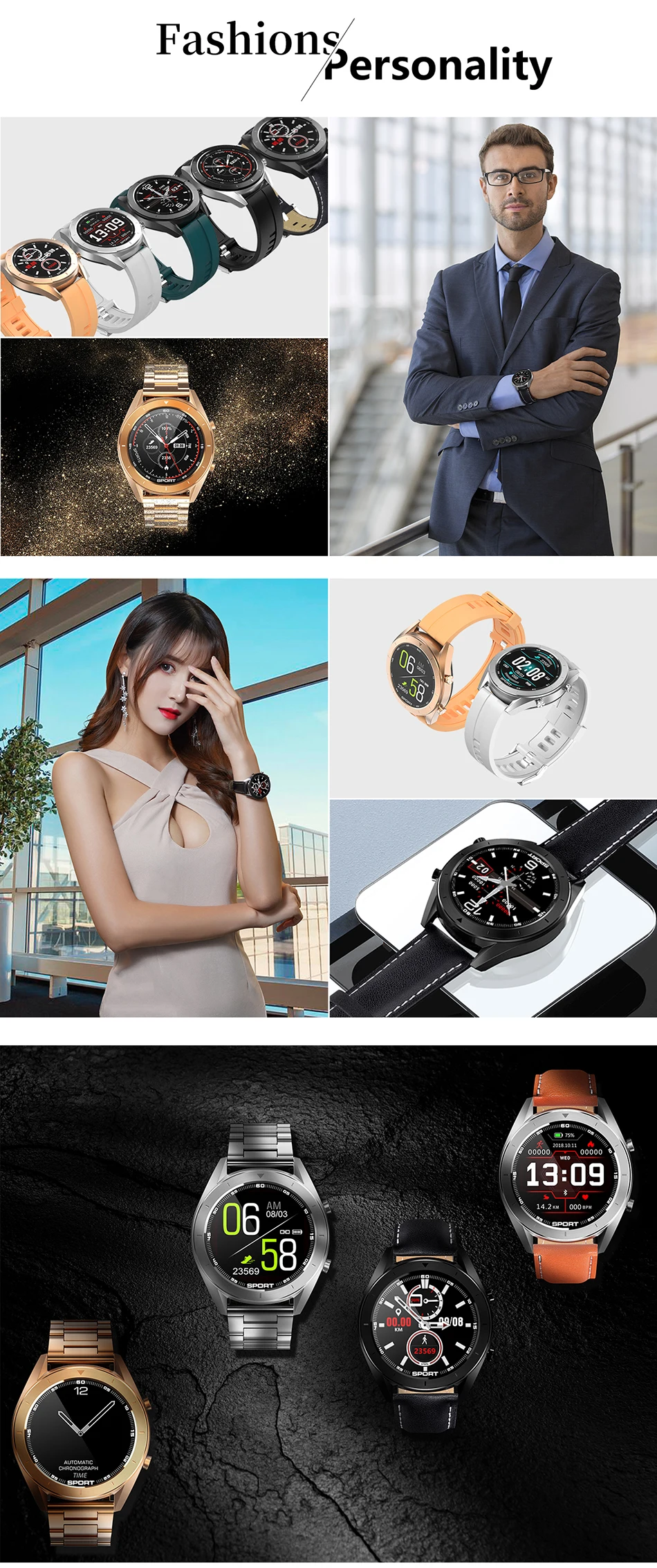 Умные часы Timewolf на Android, мужские умные часы из нержавеющей стали, Bluetooth, музыкальная фотография, Reloj Inteligente Hombre, умные часы