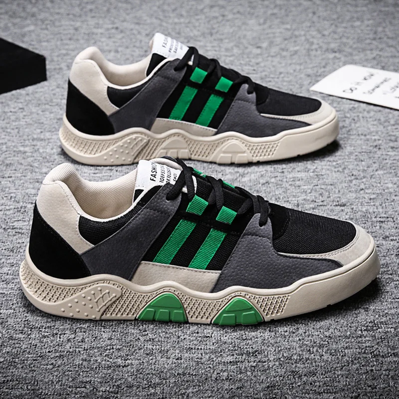 Mens Summer Shoes Breathable Fashion Trainers Men Sport Shoes Man Travelling Shoes Masculino Vintage Sneakers Tenis Skateboard