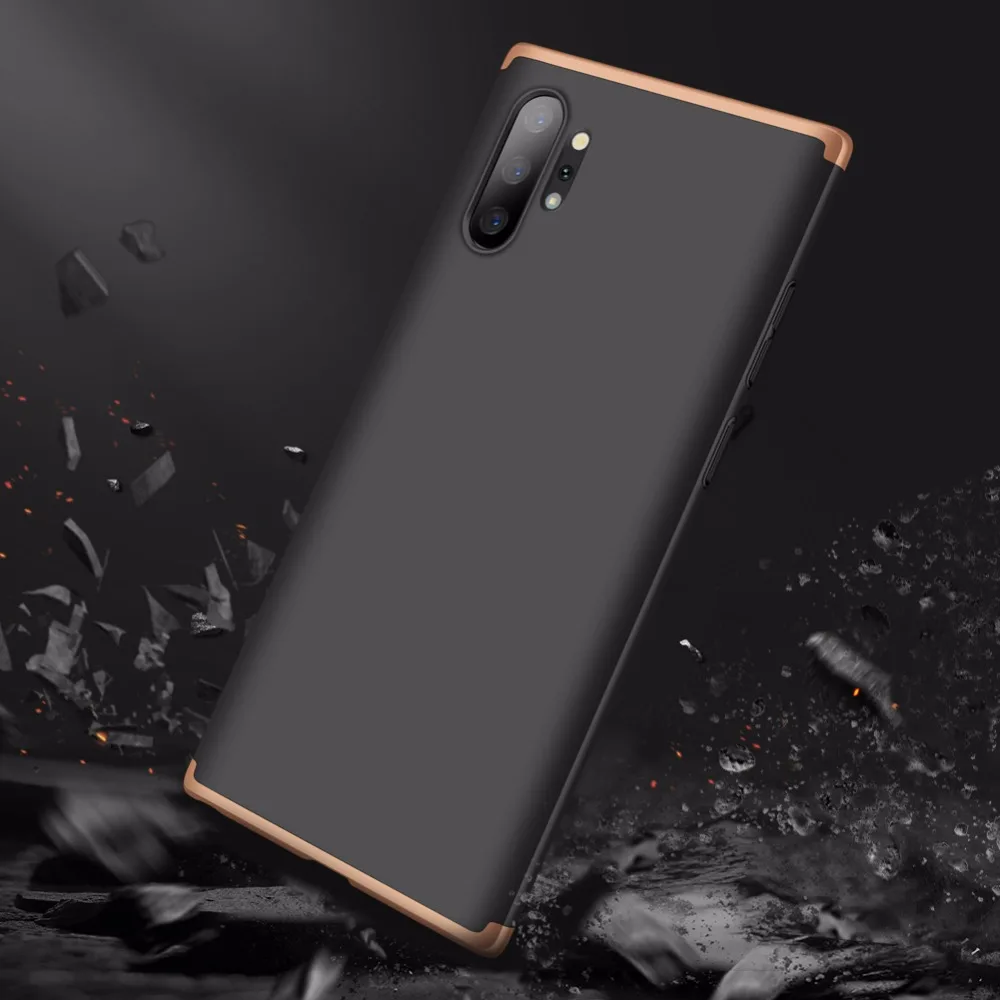 100 шт./лот 360 все включено щит PC модный пластиковый чехол для samsung galaxy Note 8 9 10 10 plus чехол для телефона