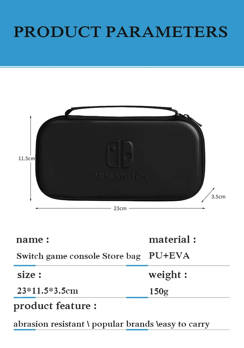 BUBM портативный жесткий чехол для shand Switch Lite, водонепроницаемый чехол для хранения с игровой консолью, держатель для карт