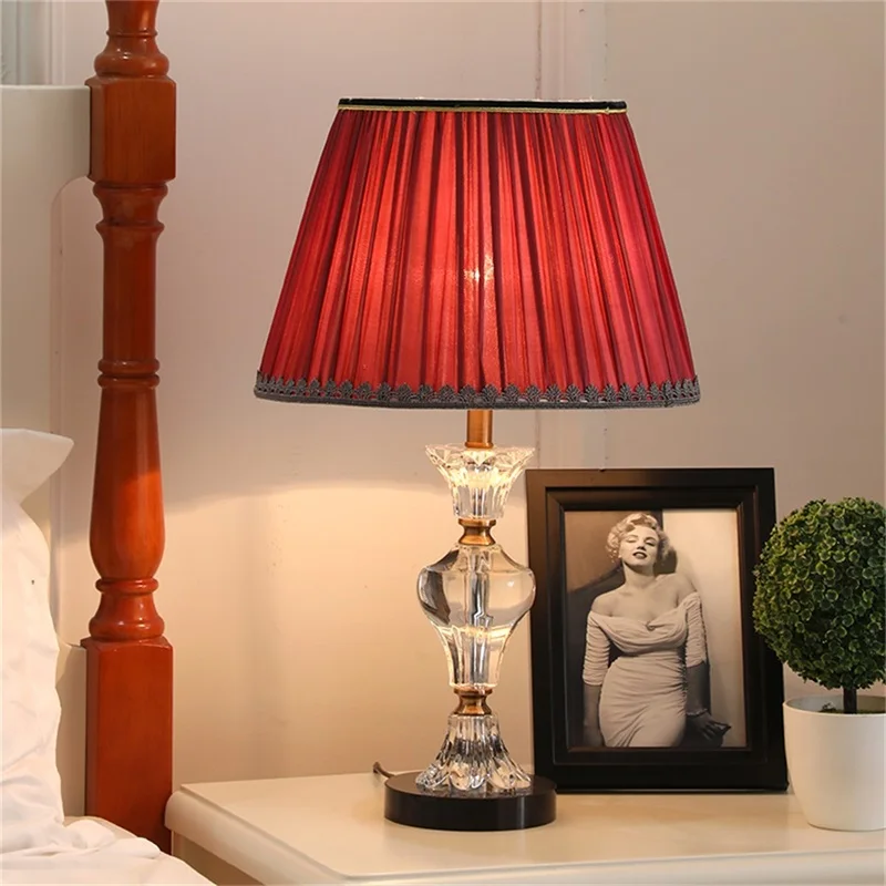 

Современная настольная лампа SAROK с кристаллами, светодиодный светильник для прикроватного столика, роскошное декоративное освещение для дома, фойе, спальни, офиса, гостиницы, кабинета