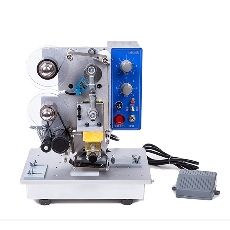 

HP-241B Electric Ribbon Coding Machine Hot Stamping Machine Tape Printing Machine 220V