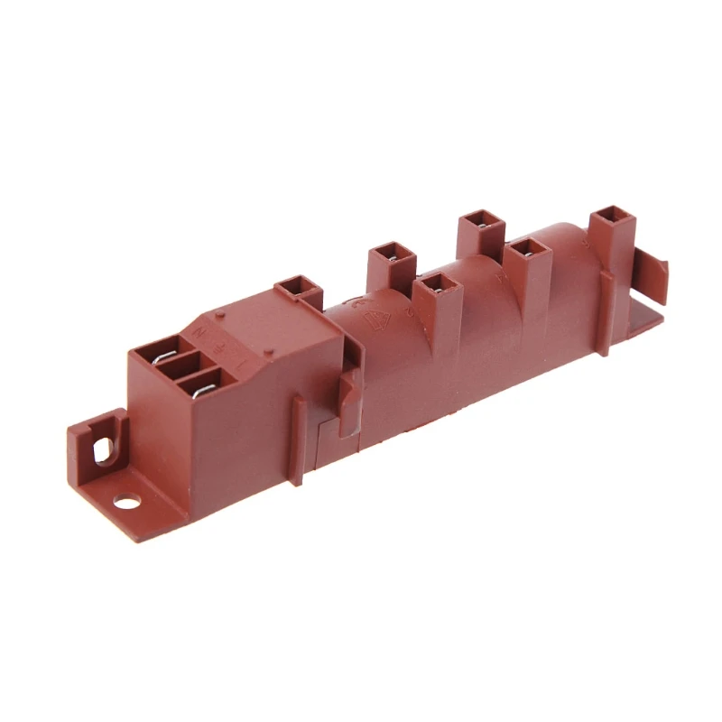 220-240V AC Pulse Ignitor Cooker Six Terminal Connections Ignition Device gas stove parts