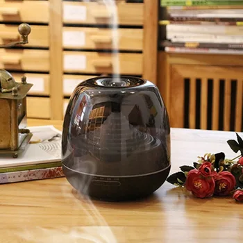 

300ml Aroma Essential Oil Diffuser Silent Ultrasonic Air Humidifier with LED Night Light Support Auto-Off EU Plug