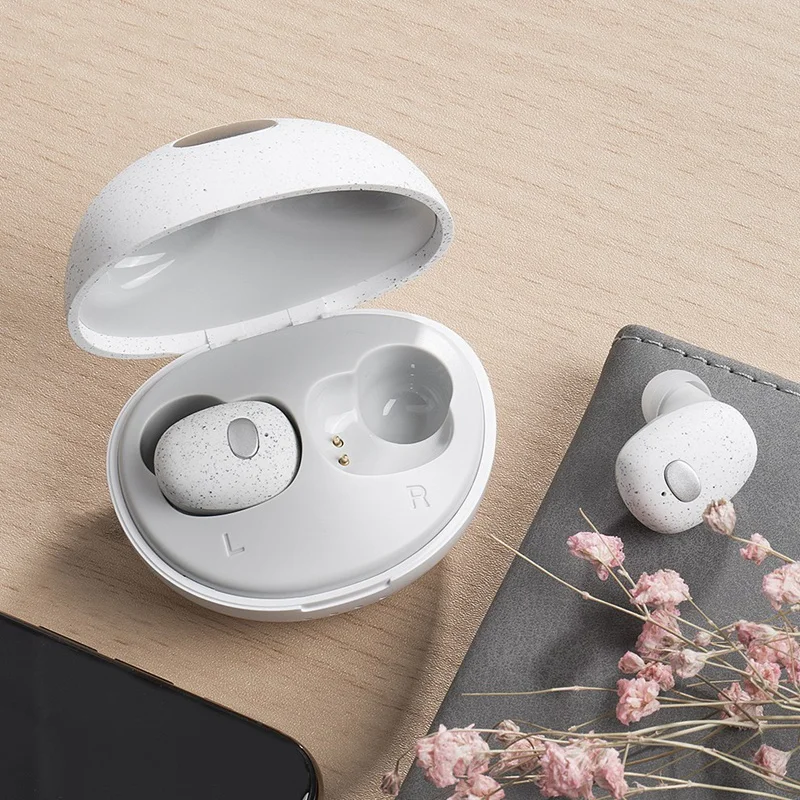ABHU-TWS настоящие беспроводные наушники мини Bluetooth гарнитура 5,0 Автоматическое Сопряжение для занятий спортом Бег портативный