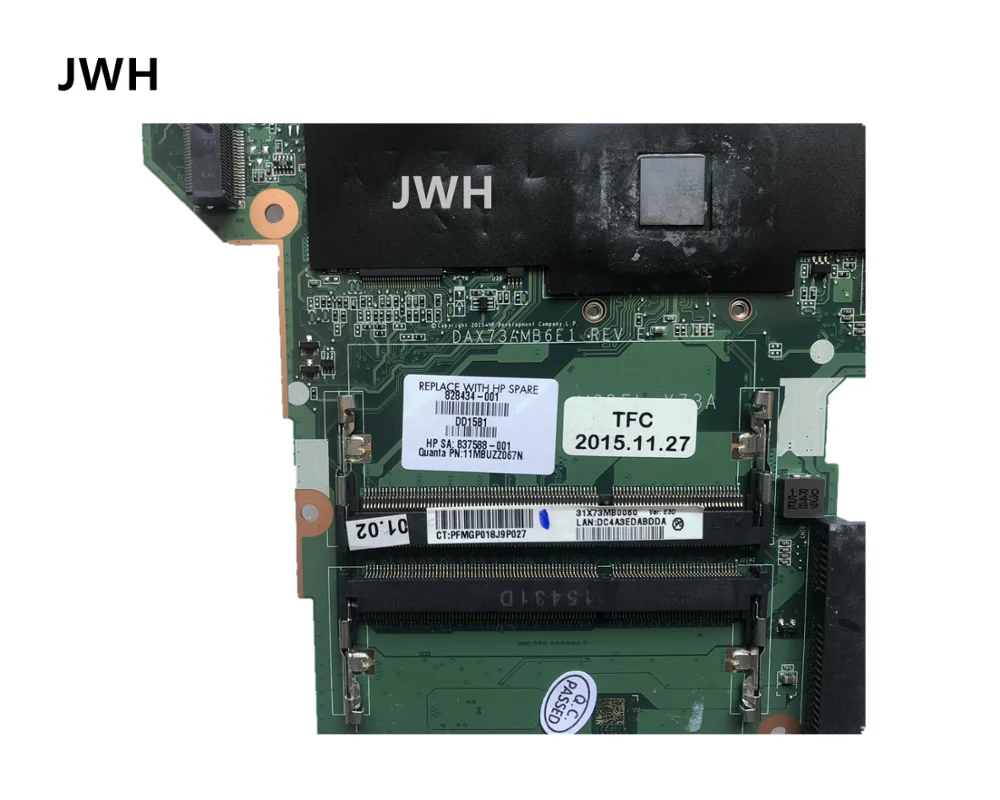 Для hp ProBook 455 G3 материнская плата A8-7410 828434-001 828434-501 828434-601 тестирование работы