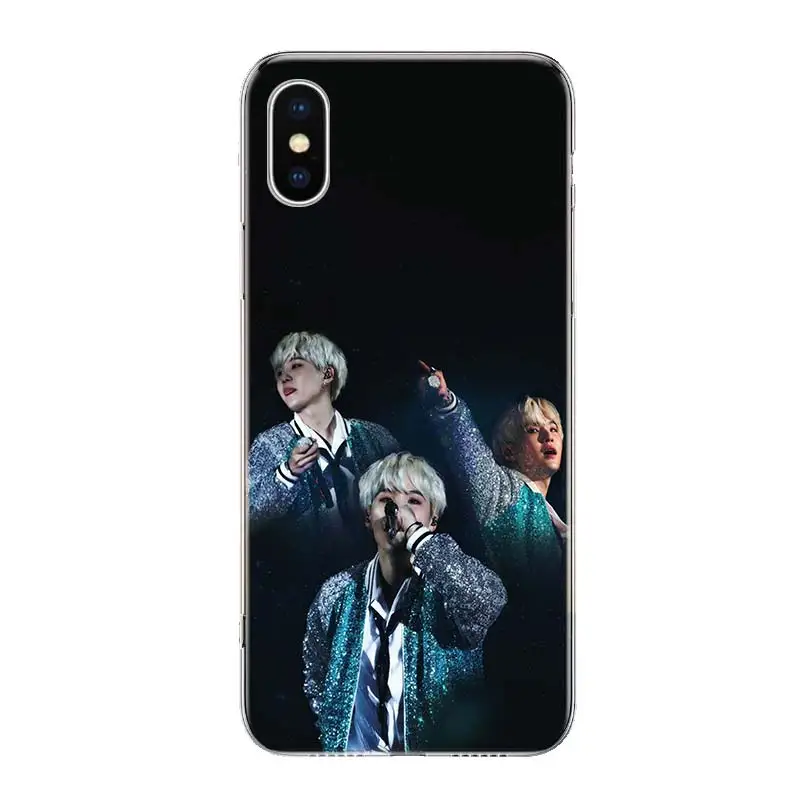 Seokjin Suga милый чехол для телефона для iPhone 11 Pro 7 6X8 6S Plus XS MAX+ XR 5S SE 10 Ten Art TPU Coque Capa Shell - Цвет: TW036-9