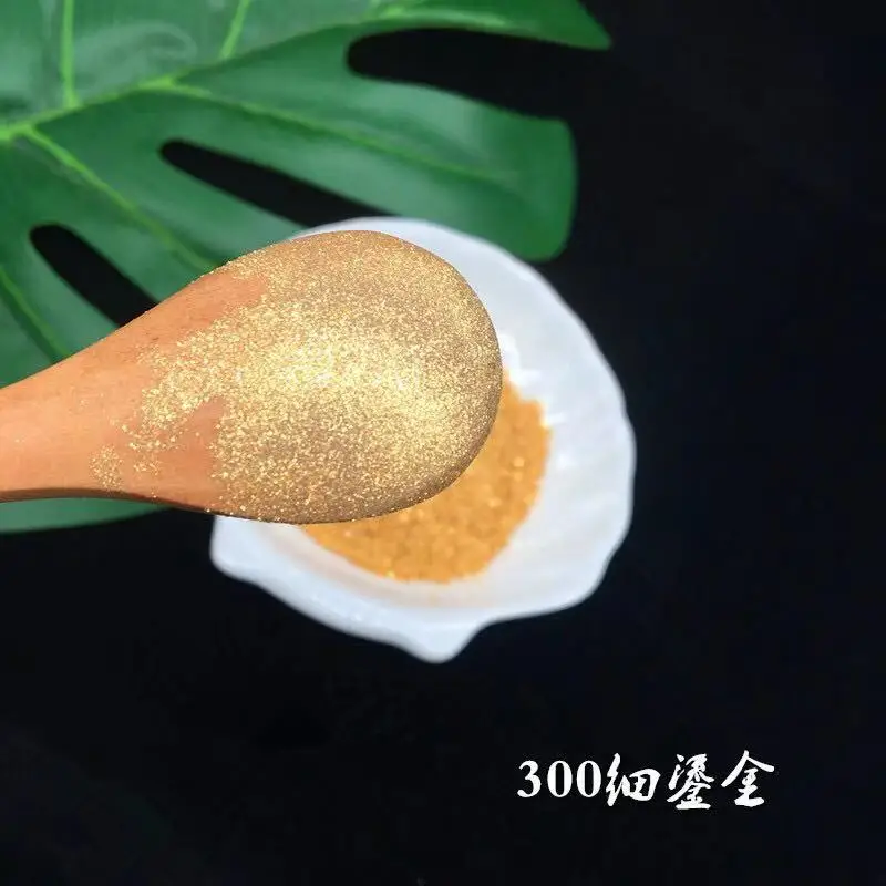 Косметика DIY сырье сверхтонкая позолота золото Мерцающий порошок использование для помады тени для век ремесло 10-60um