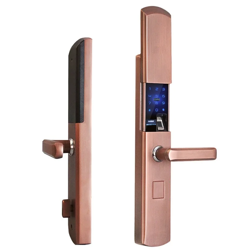 

JOYLOVE Digital Fingerprint Smart Lock Biometric Fingerprint Electronic Door Lock Automatic For Home With Password Card Unlock