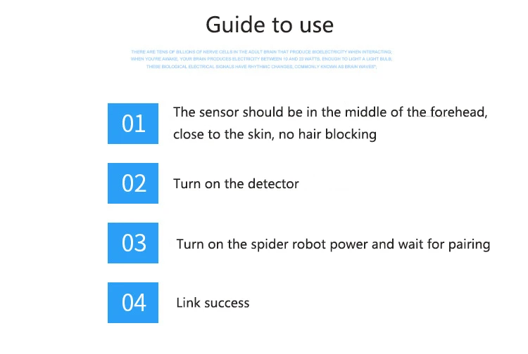 Mindlink RC Spider Robot Headband kit Brainlink Toys EEG Training Novelty High Tech Toys Focus app game gift for children adults
